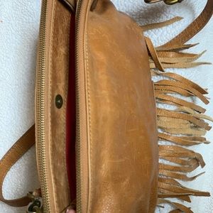 Lucky Brand Bags - Lucky Brand Leather Fringe Crossbody Purse Lucky Brand Bags - Lucky Brand Leather Fringe Crossbody Purse